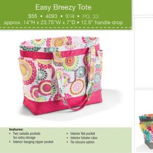 Thirty One Easy Breezy Tote